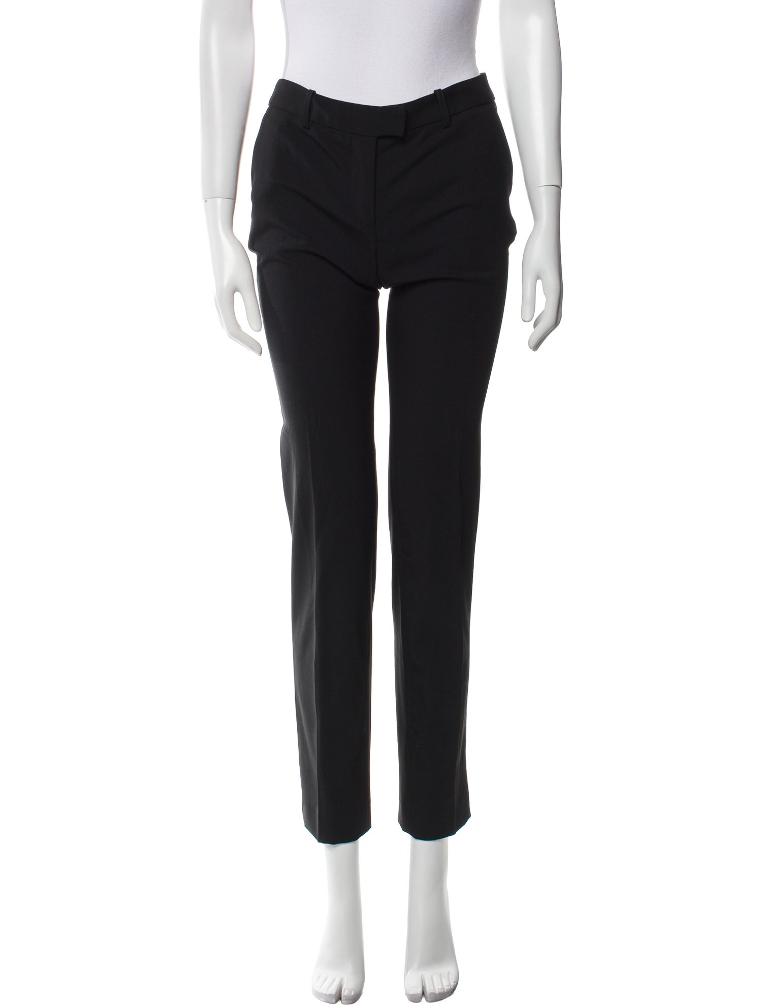 Michael Kors Virgin Wool Straight Leg Pants