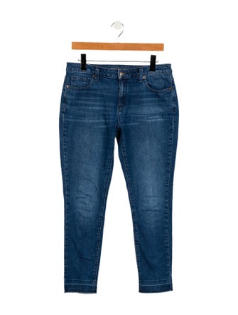 Michael Kors Mid-Rise Skinny Leg Jeans