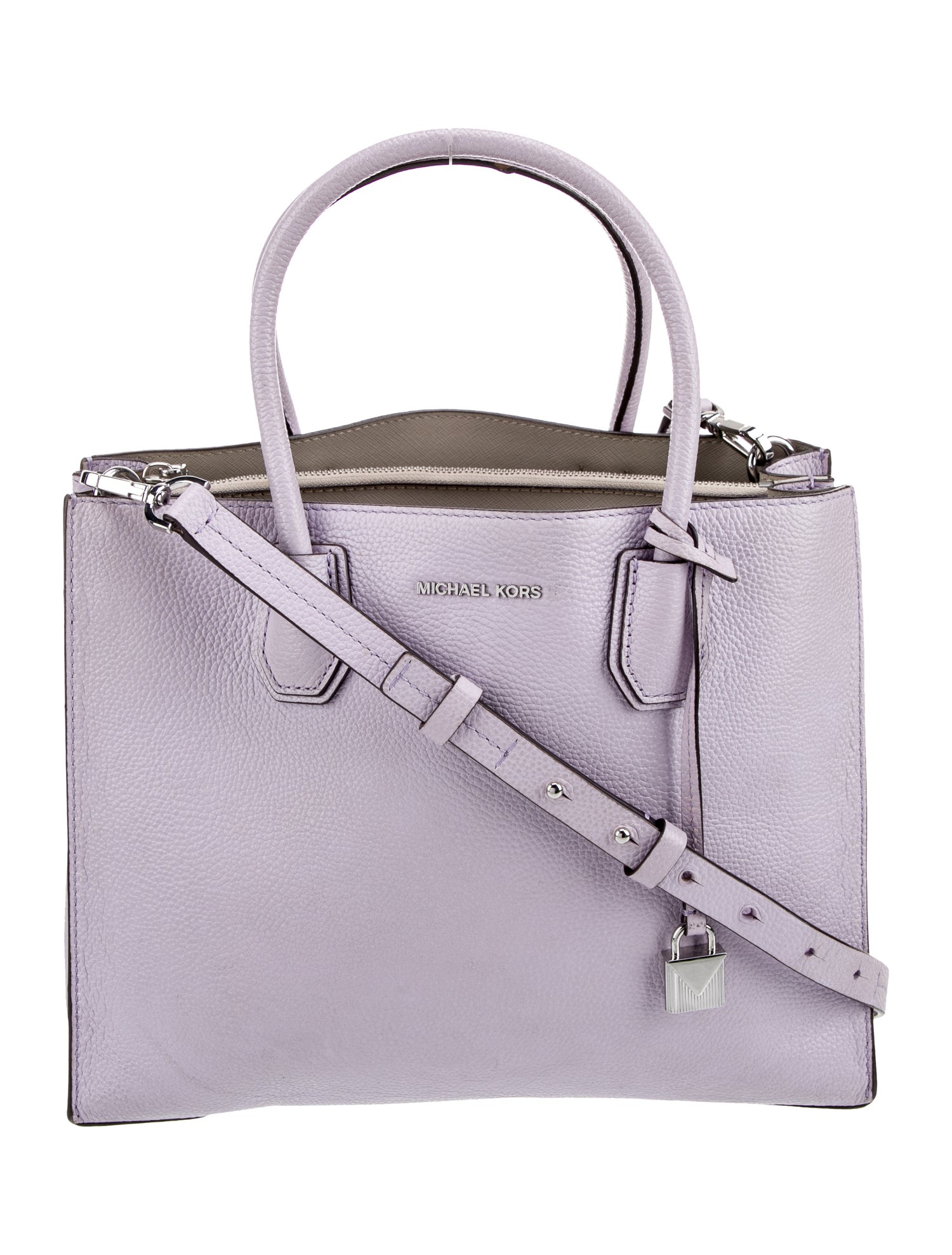 Michael Kors Leather Top Handle Bag
