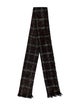 Michael Kors Wool Tweed Pattern Scarf
