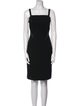 Michael Kors Virgin Wool Knee-Length Dress