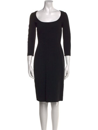 Michael Kors Wool Knee-Length Dress