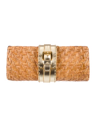 Michael Kors Rattan Clutch