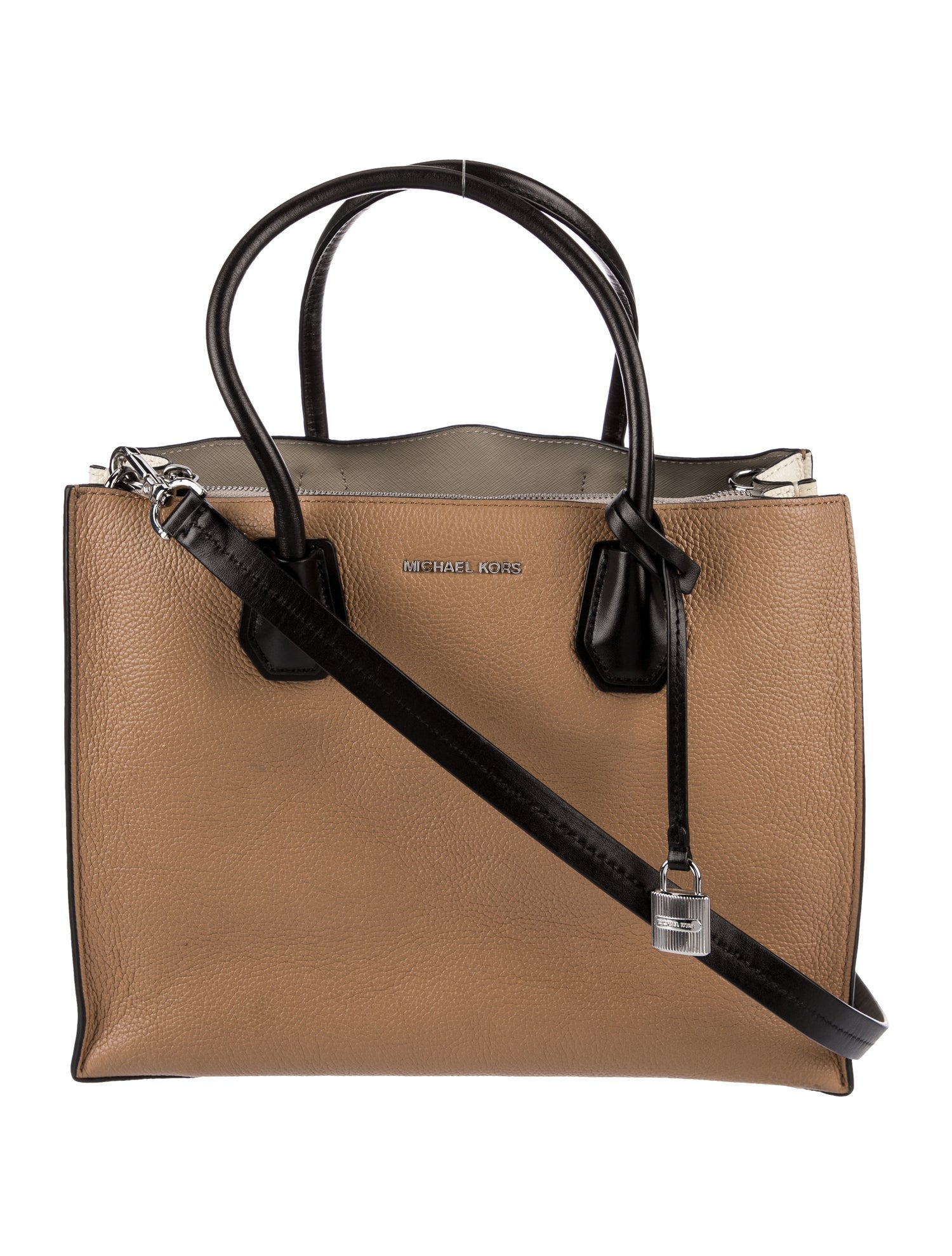 Michael Kors Leather Bucket Bag