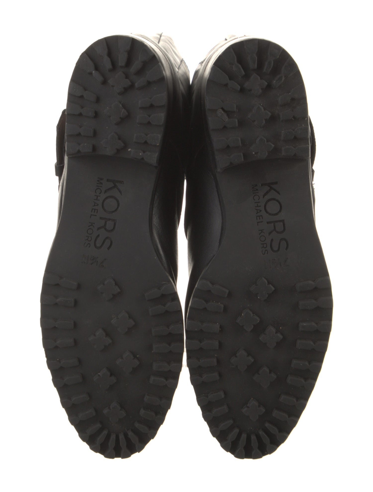 Michael Kors Leather Riding Boots