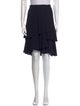 Michael Kors Silk Knee-Length Skirt