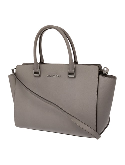 Michael Kors Saffiano Leather Top Handle Bag