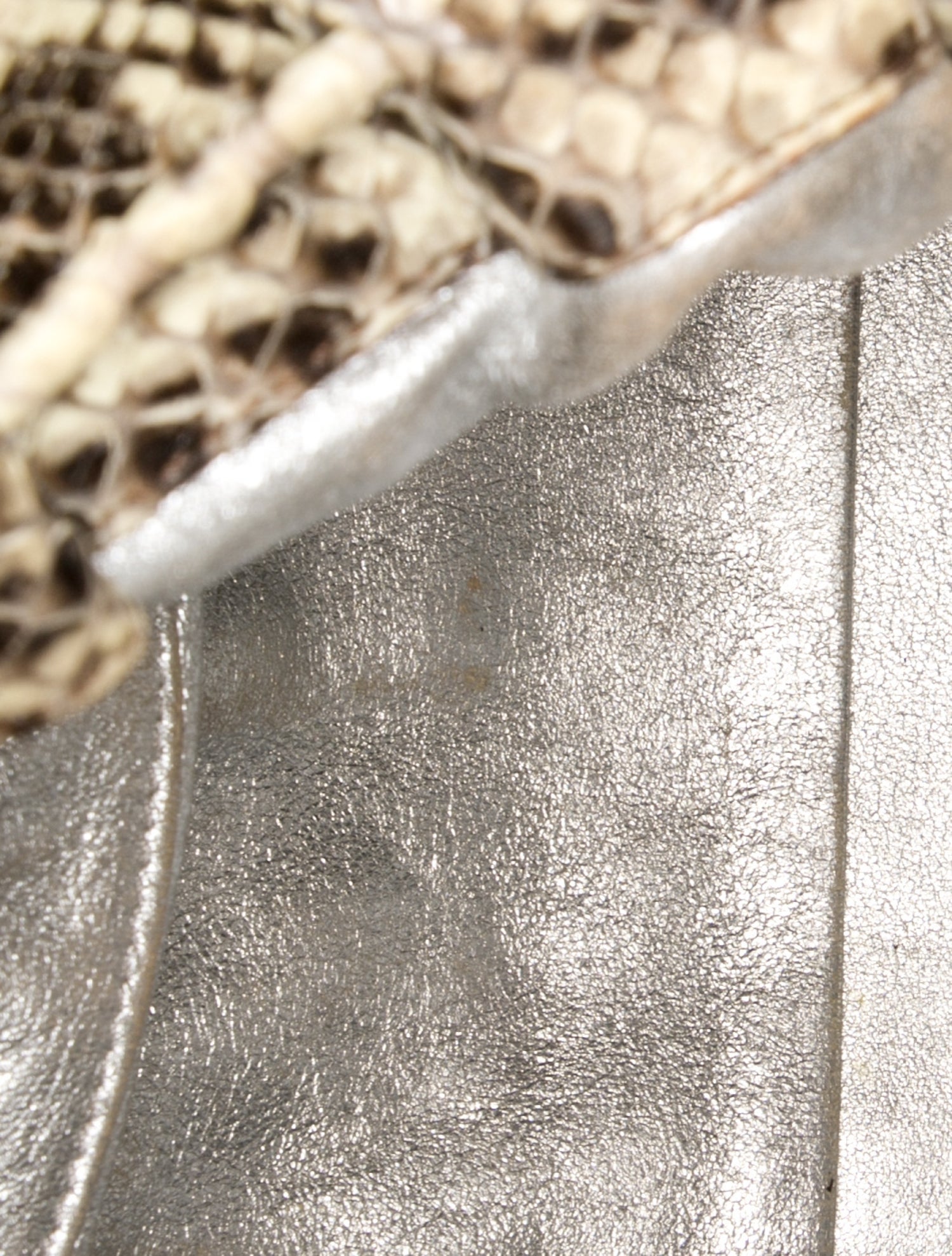 Michael Kors Embossed Leather Shoulder Bag