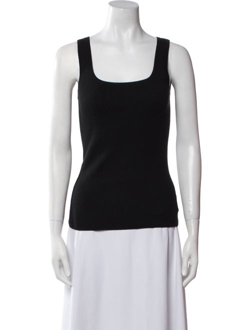 Michael Kors Cashmere Square Neckline Top