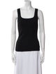 Michael Kors Cashmere Square Neckline Top