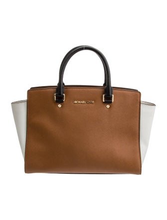 Michael Kors Saffiano Leather Shoulder Bag