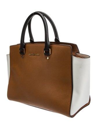 Michael Kors Saffiano Leather Shoulder Bag