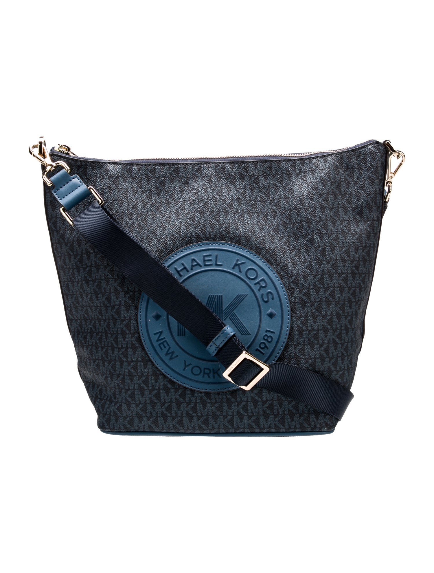 Michael Kors Leather Messenger Bag