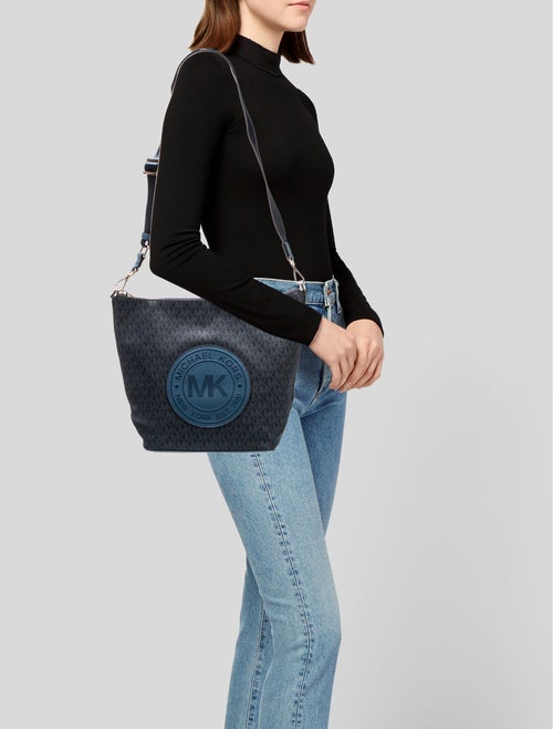 Michael Kors Leather Messenger Bag