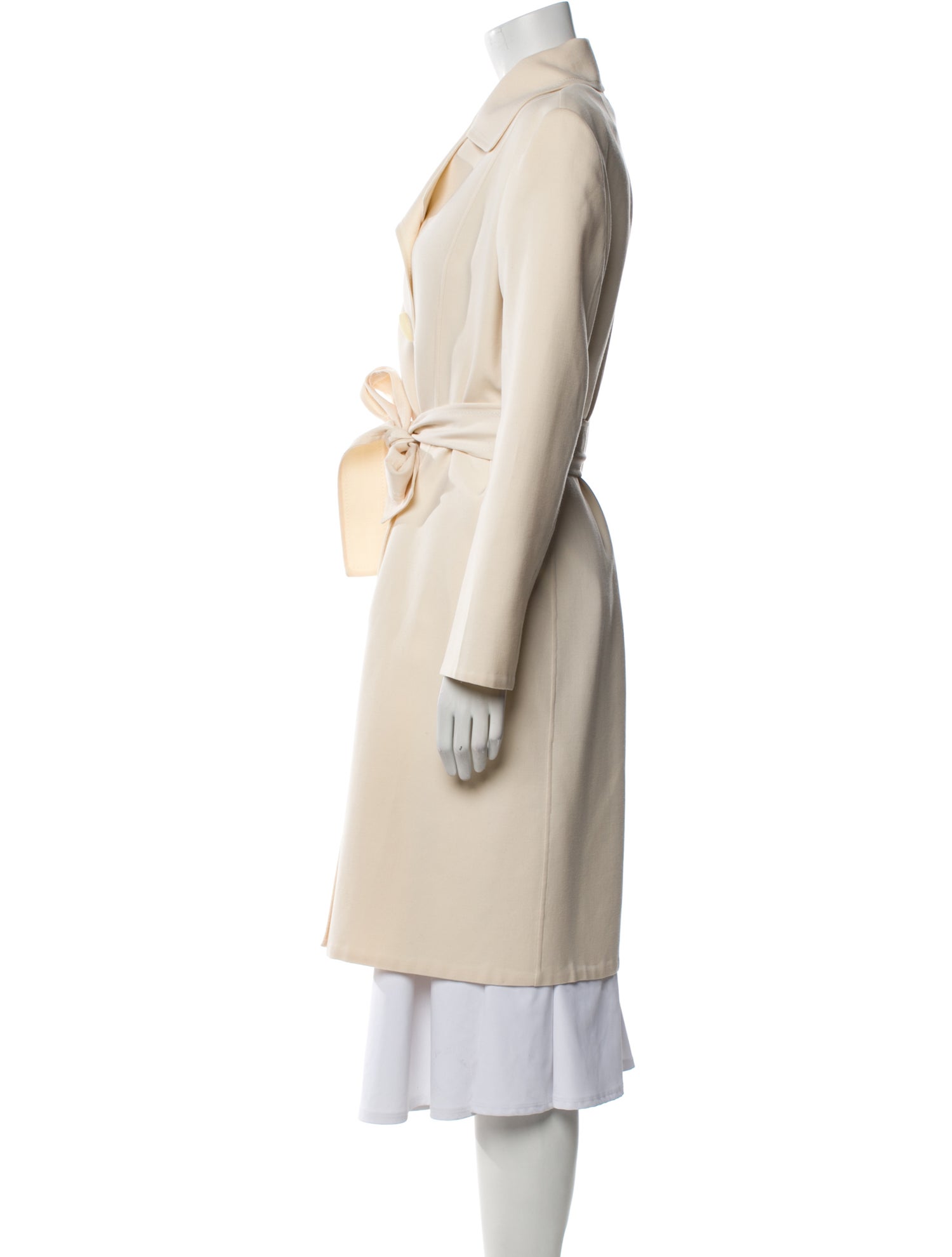 Michael Kors Virgin Wool Trench Coat