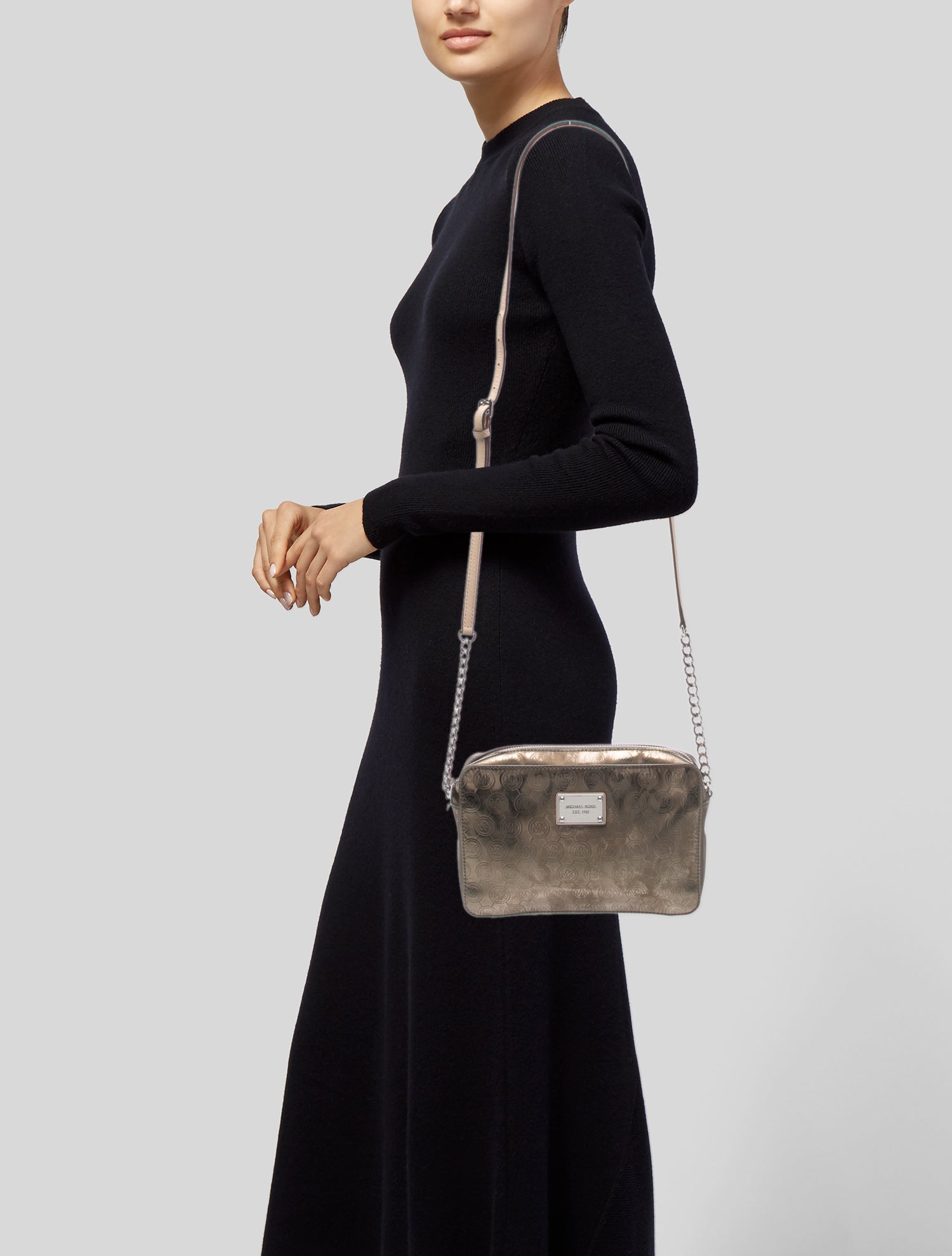 Michael Kors Leather East/West Jet Set Large