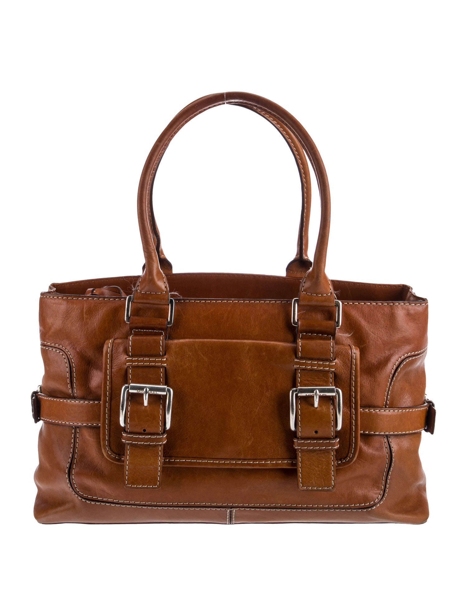 Michael Kors Leather Top Handle Bag