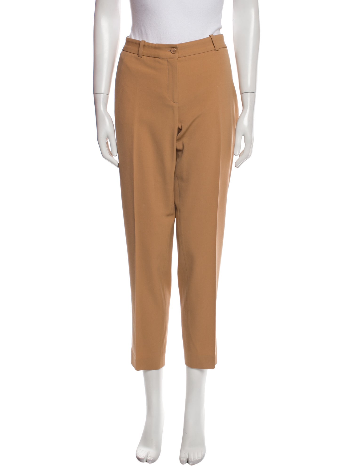 Michael Kors Virgin Wool Straight Leg Pants