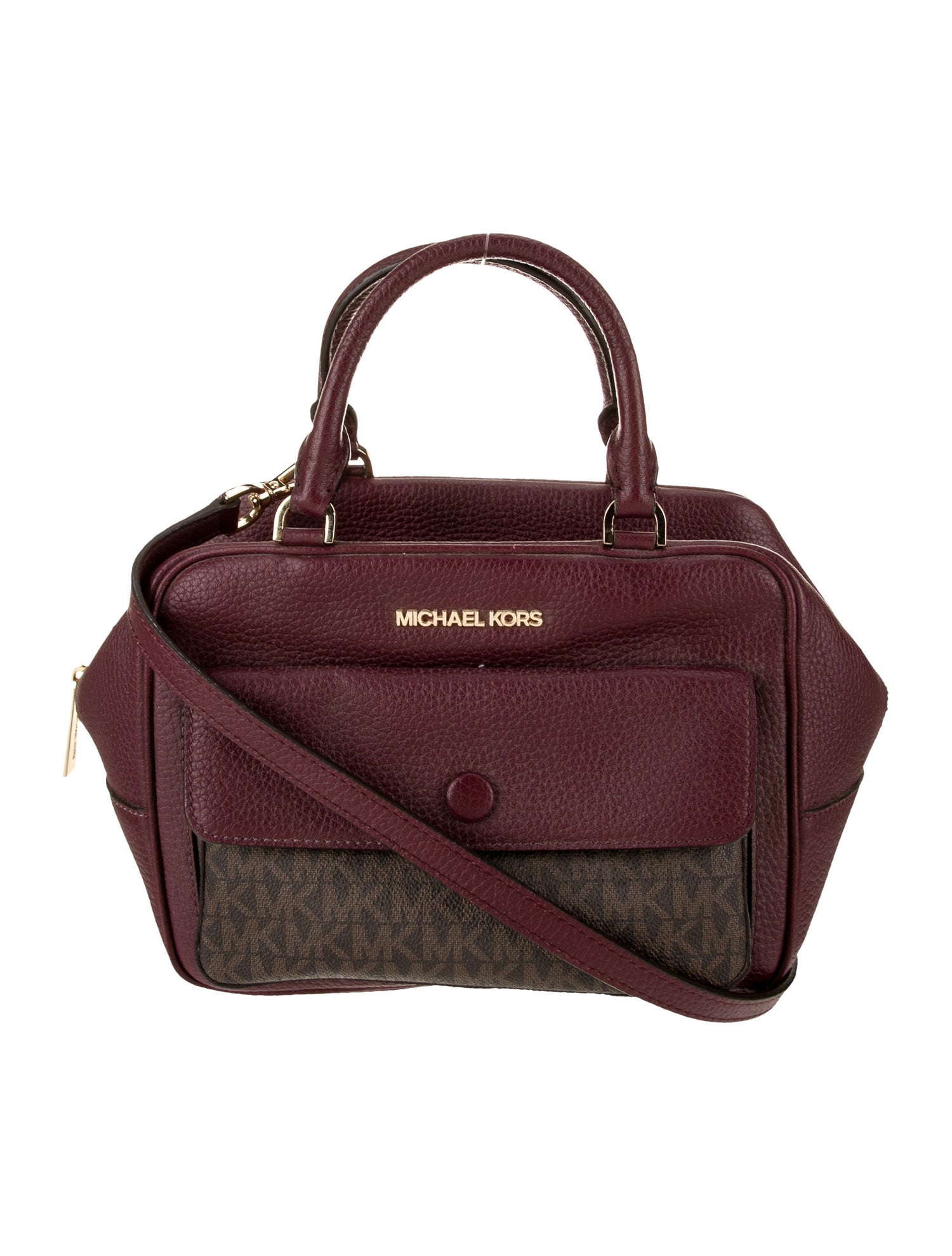 Michael Kors Leather Top Handle Bag