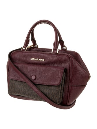 Michael Kors Leather Top Handle Bag