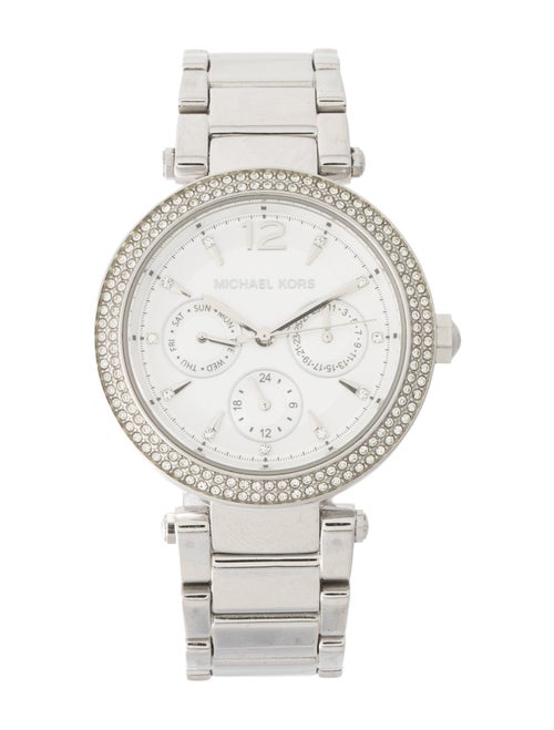Michael Kors Parker Silver-Tone Watch