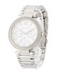 Michael Kors Parker Silver-Tone Watch