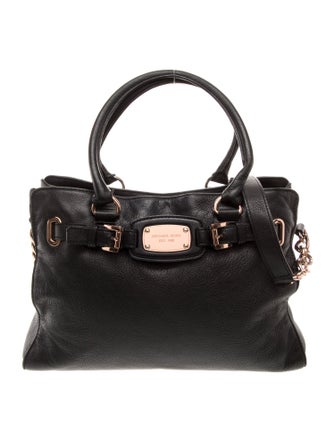 Michael Kors Leather Top Handle Bag