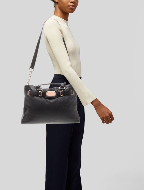 Michael Kors Leather Top Handle Bag