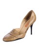 Michael Kors Leather D'Orsay Pumps