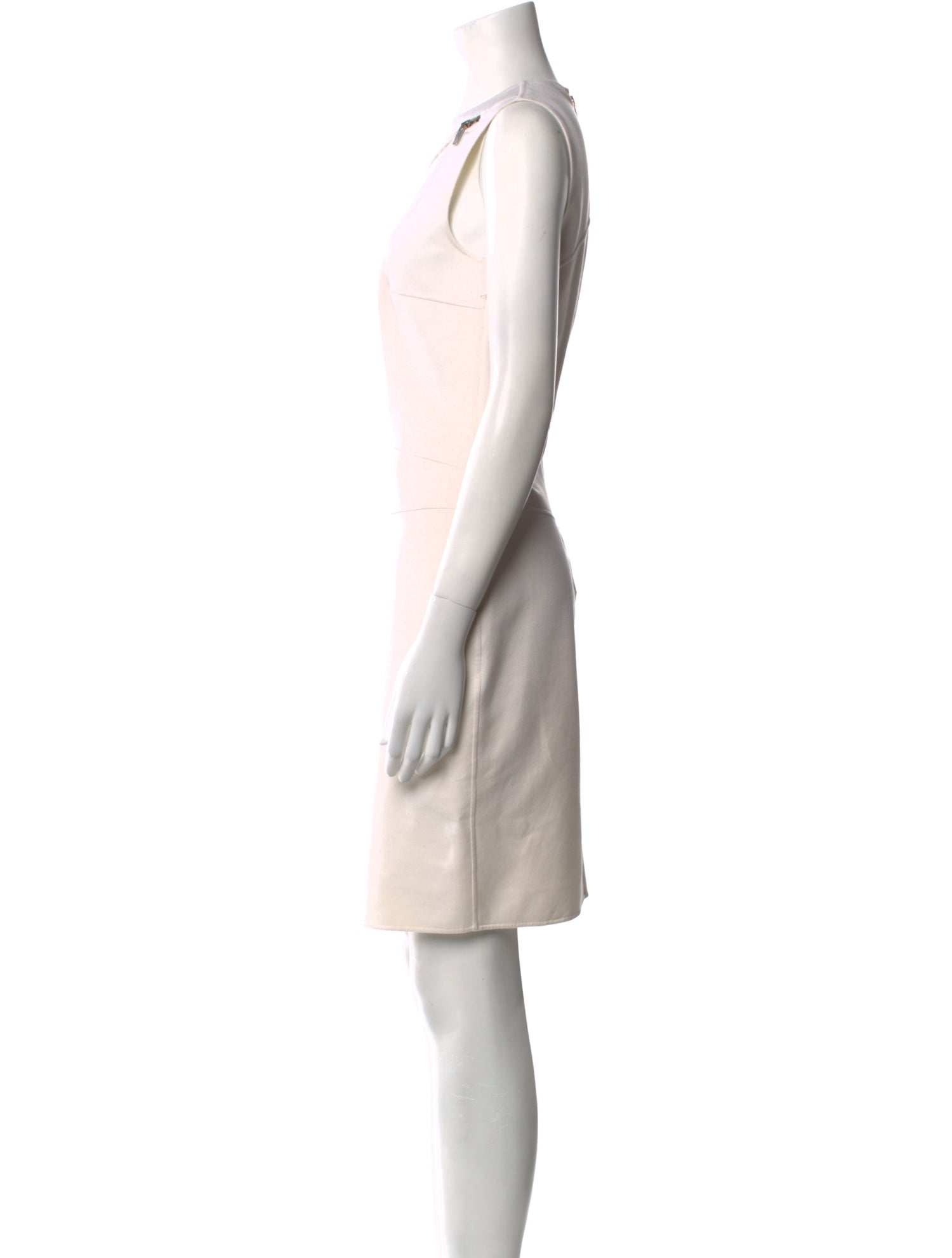 Michael Kors Mock Neck Knee-Length Dress