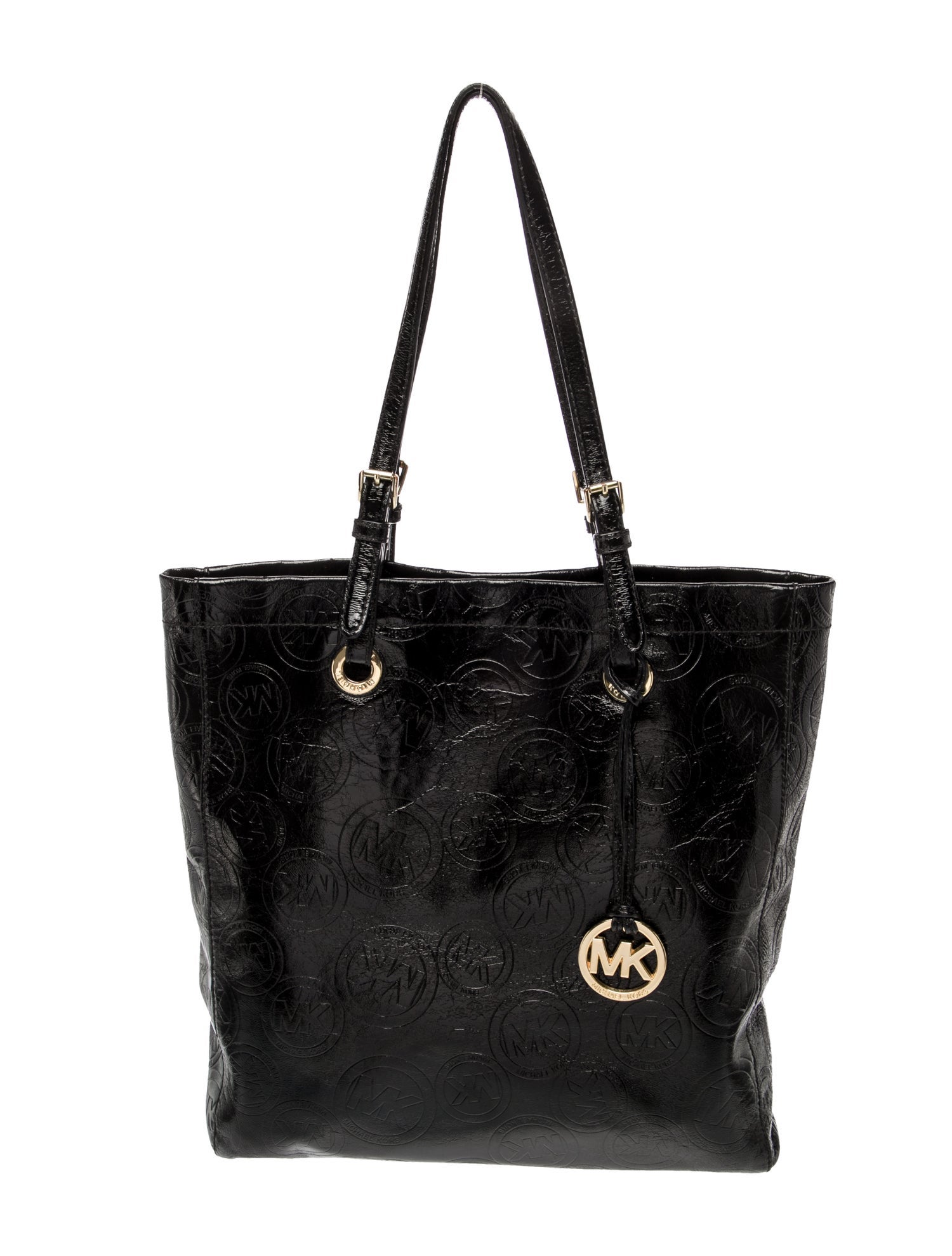 Michael Michael Kors Patent Leather Bucket Bag