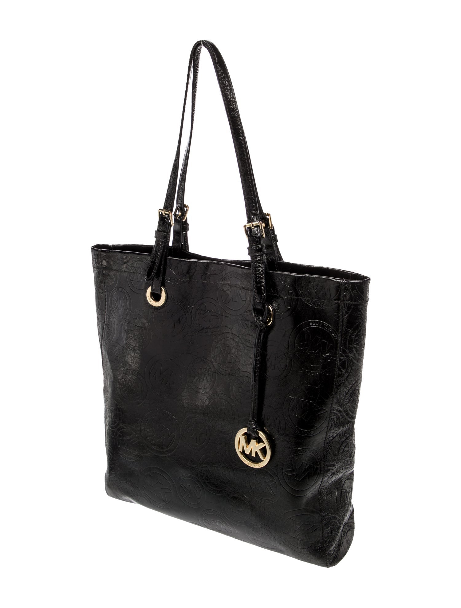 Michael Michael Kors Patent Leather Bucket Bag