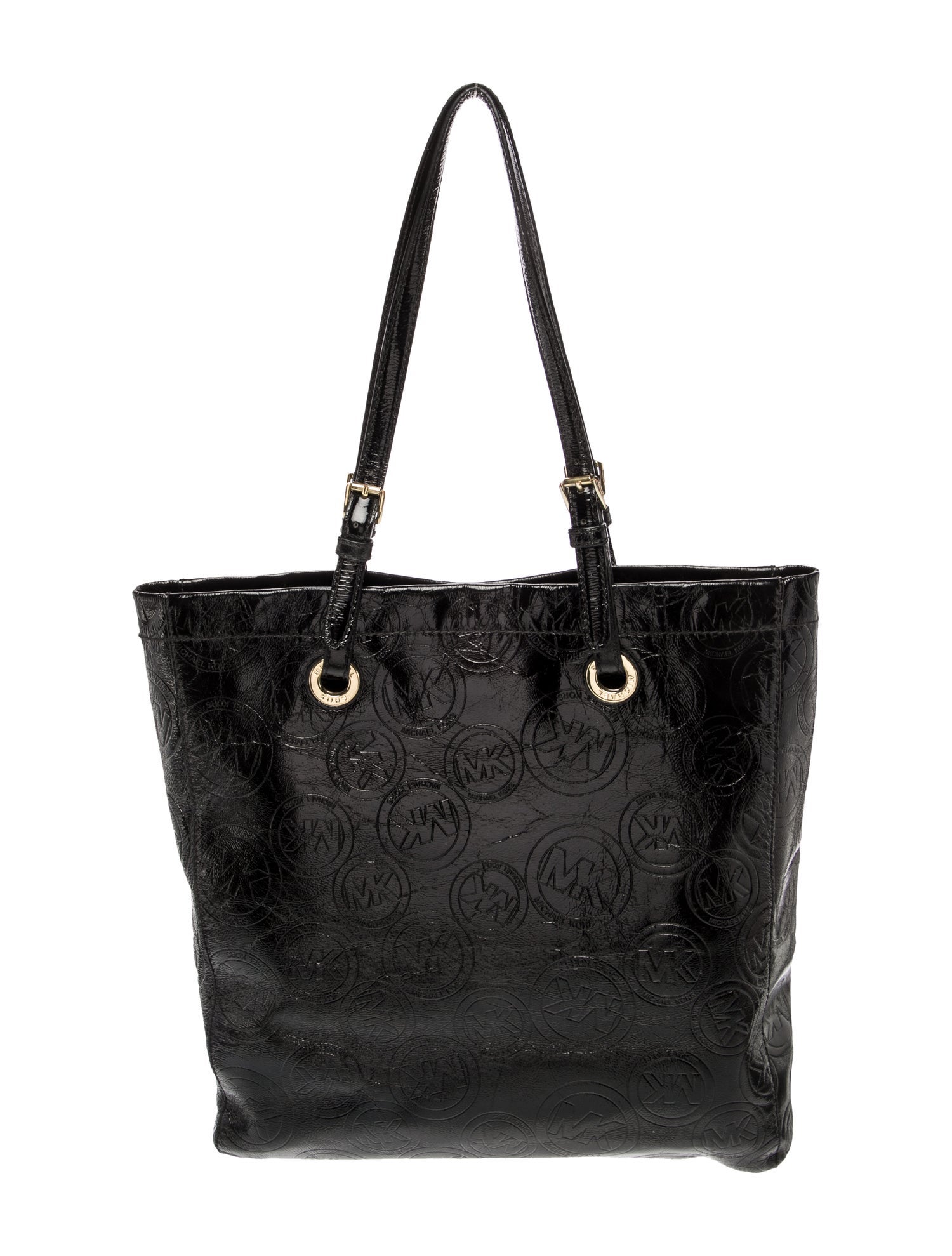 Michael Michael Kors Patent Leather Bucket Bag