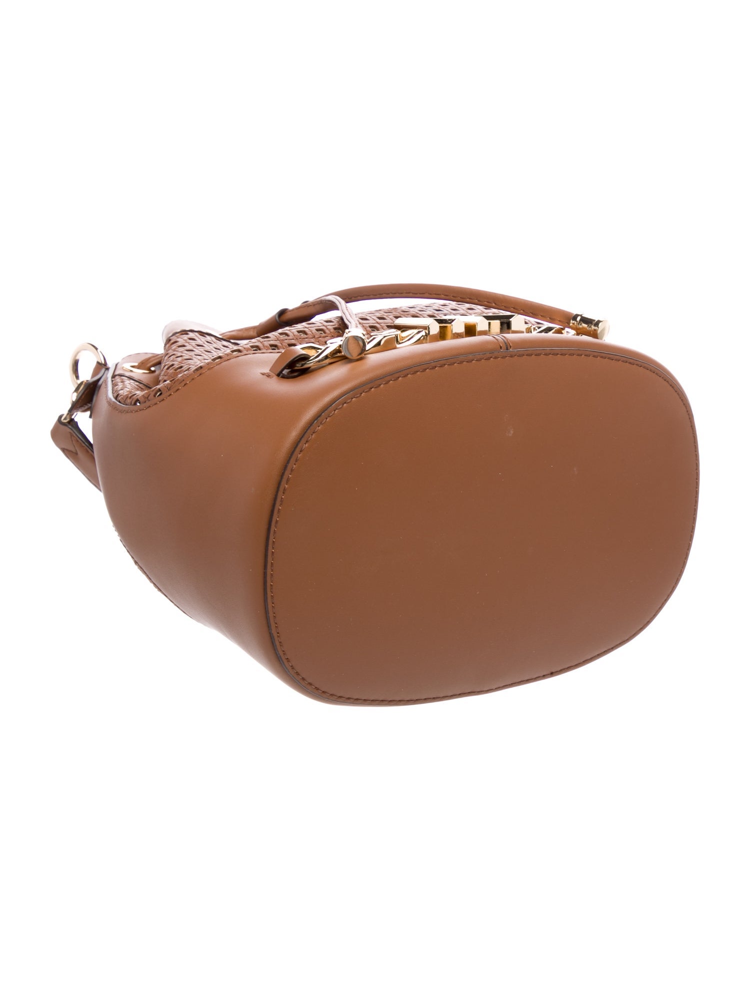 Michael Kors Leather Bucket Bag