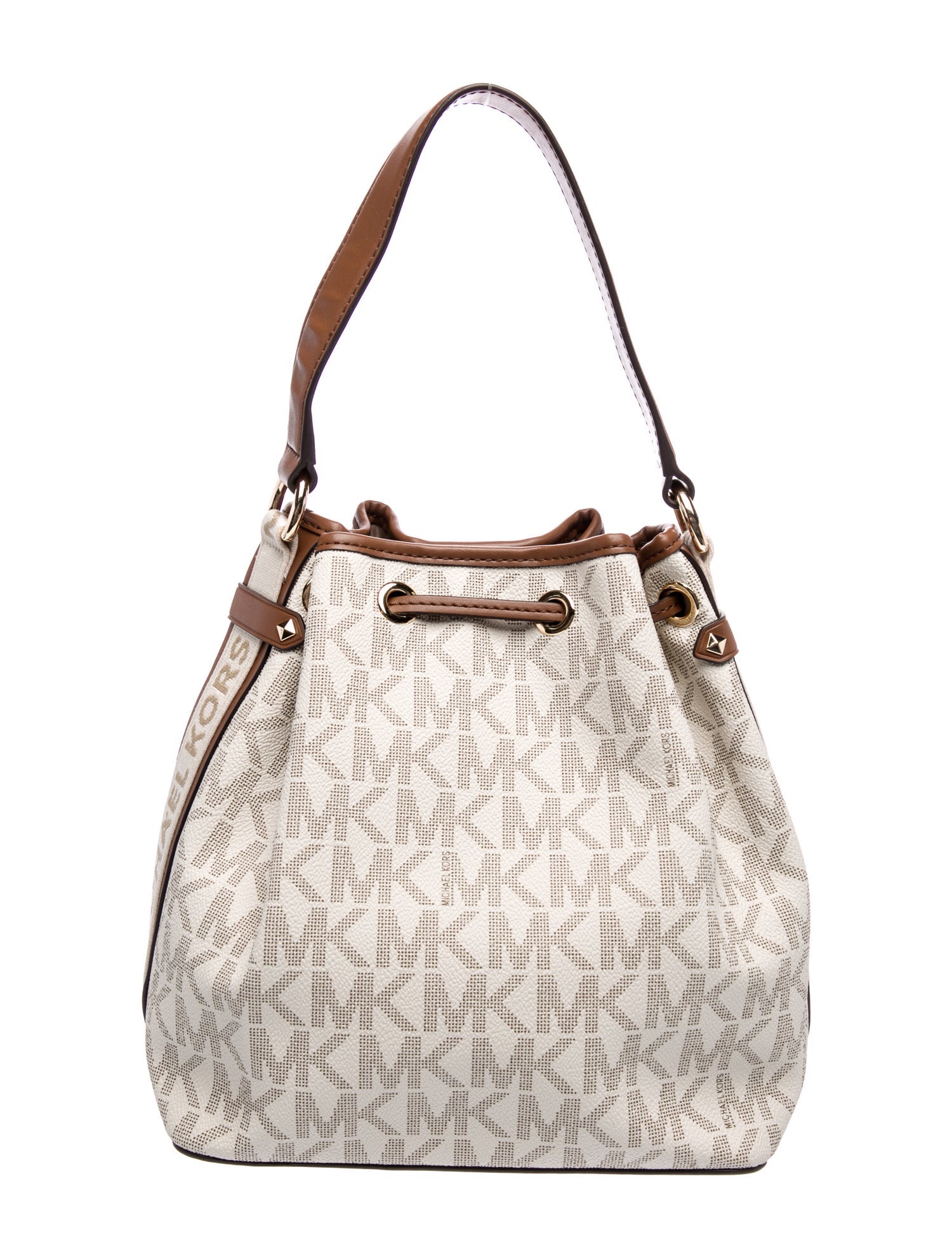 Michael Kors Monogram Bucket Bag