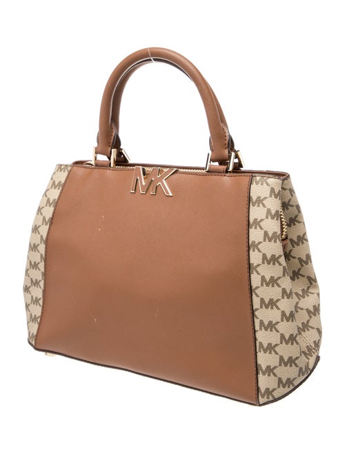 Michael Kors Saffiano Leather Top Handle Bag