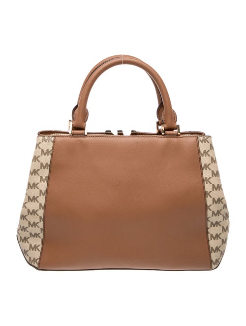 Michael Kors Saffiano Leather Top Handle Bag
