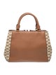 Michael Kors Saffiano Leather Top Handle Bag