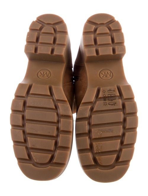 Michael Kors Suede Moto Boots