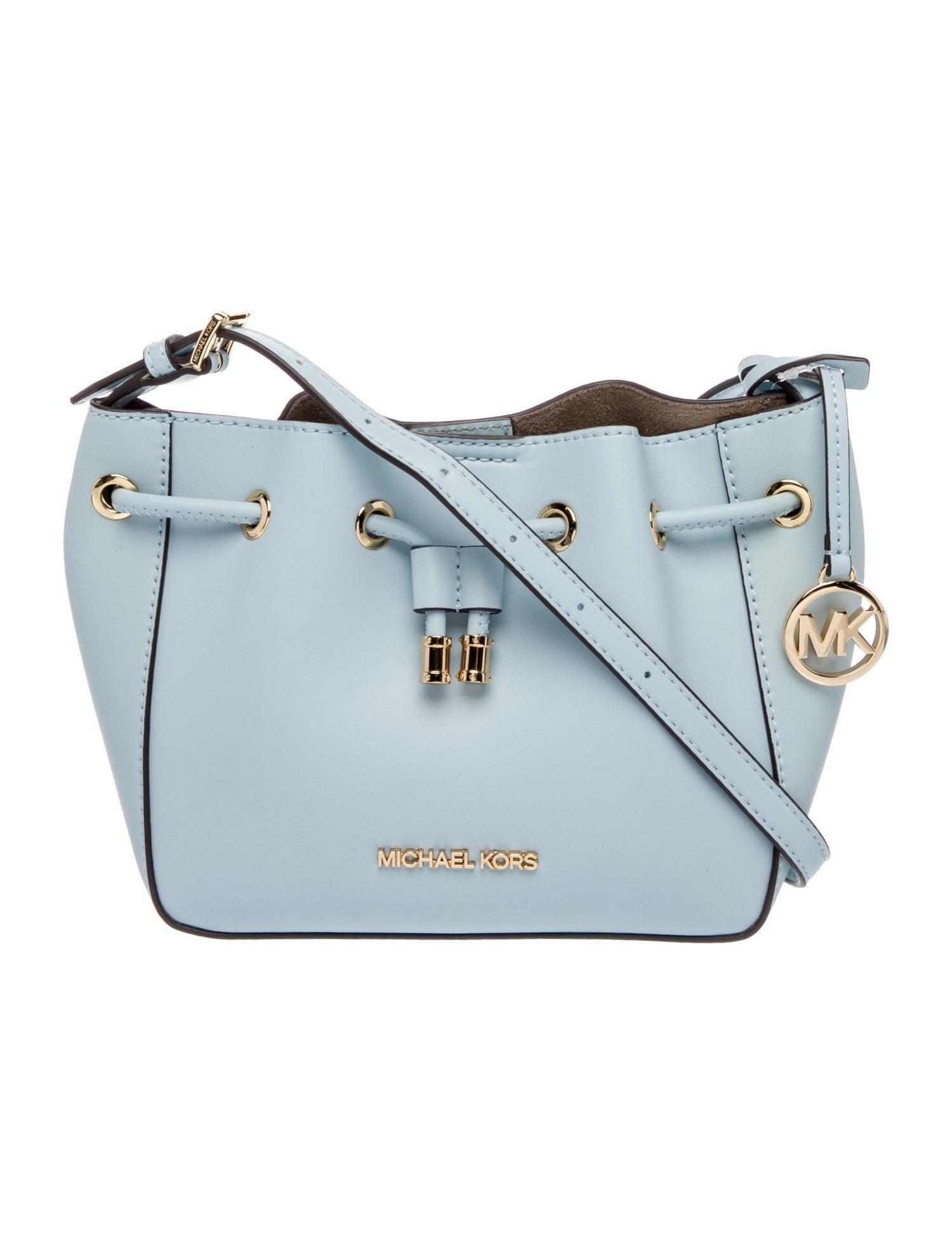 Michael Kors Leather Bucket Bag