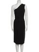 Michael Kors One-Shoulder Midi Length Dress