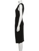 Michael Kors One-Shoulder Midi Length Dress