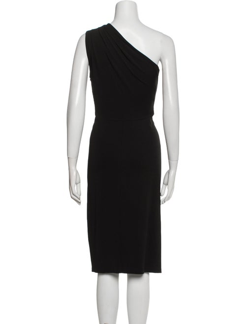 Michael Kors One-Shoulder Midi Length Dress