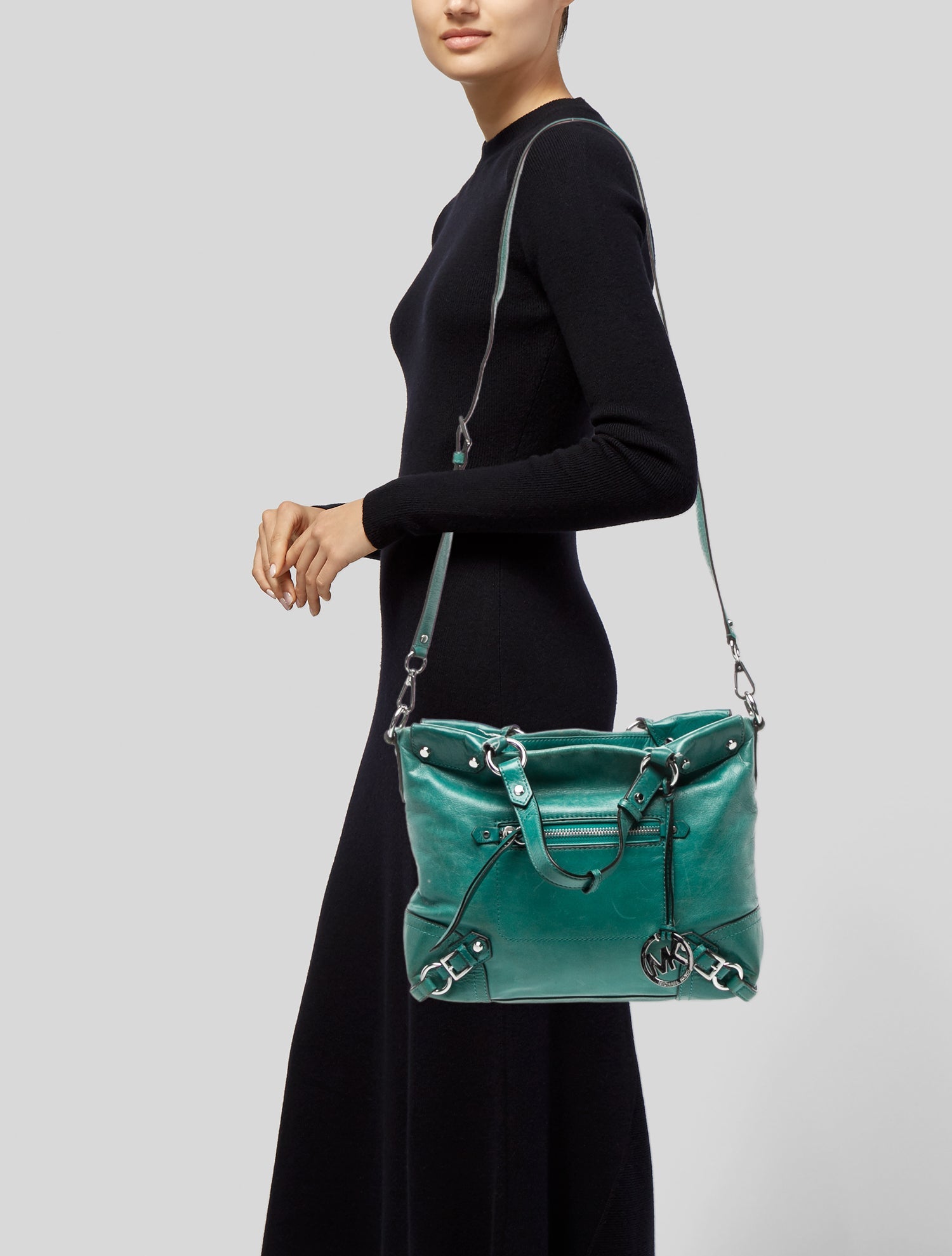 Michael Michael Kors Leather Shoulder Bag