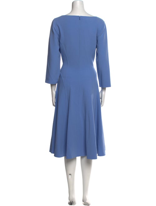 Michael Kors Virgin Wool Midi Length Dress