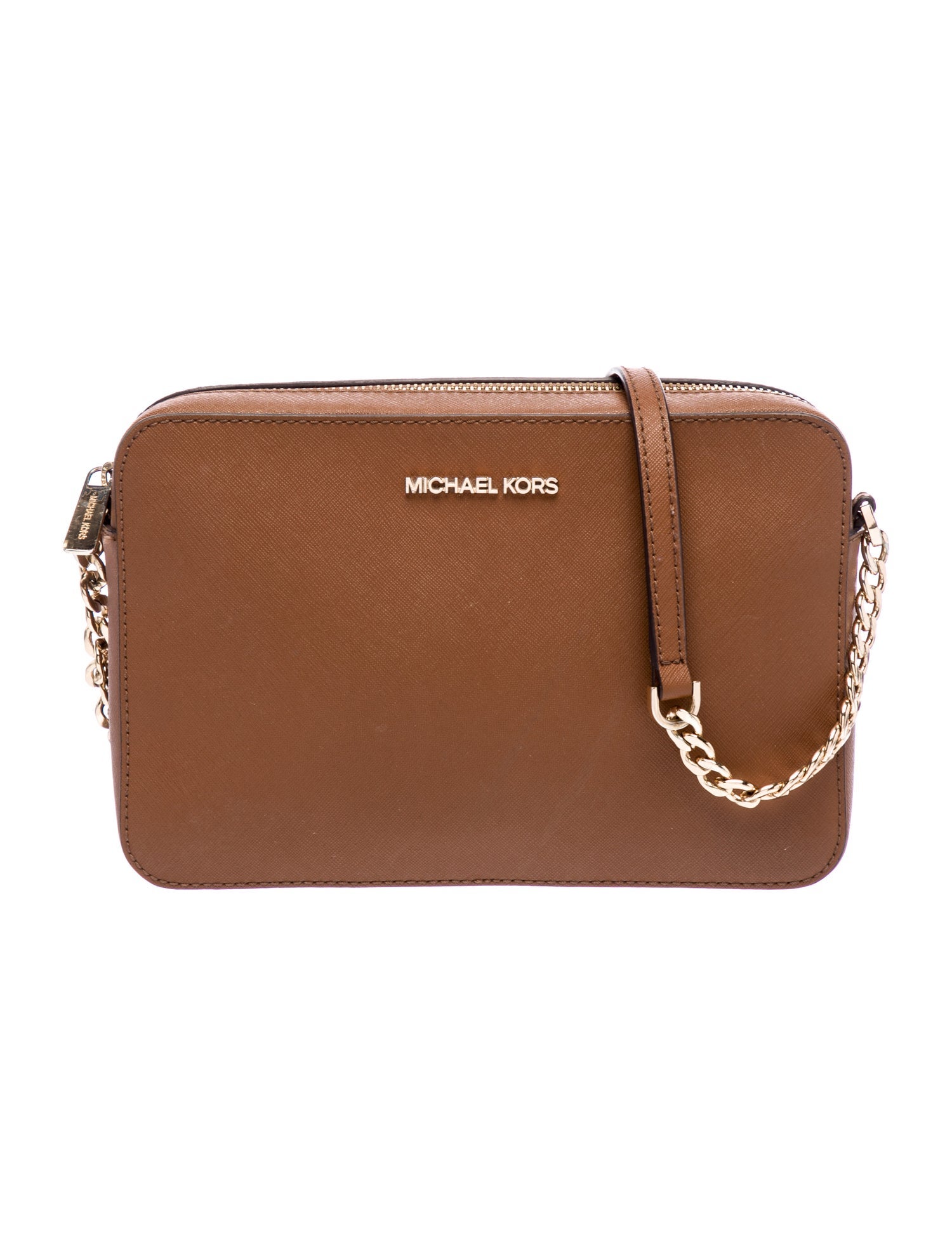 Michael Kors Saffiano Leather Crossbody Bag