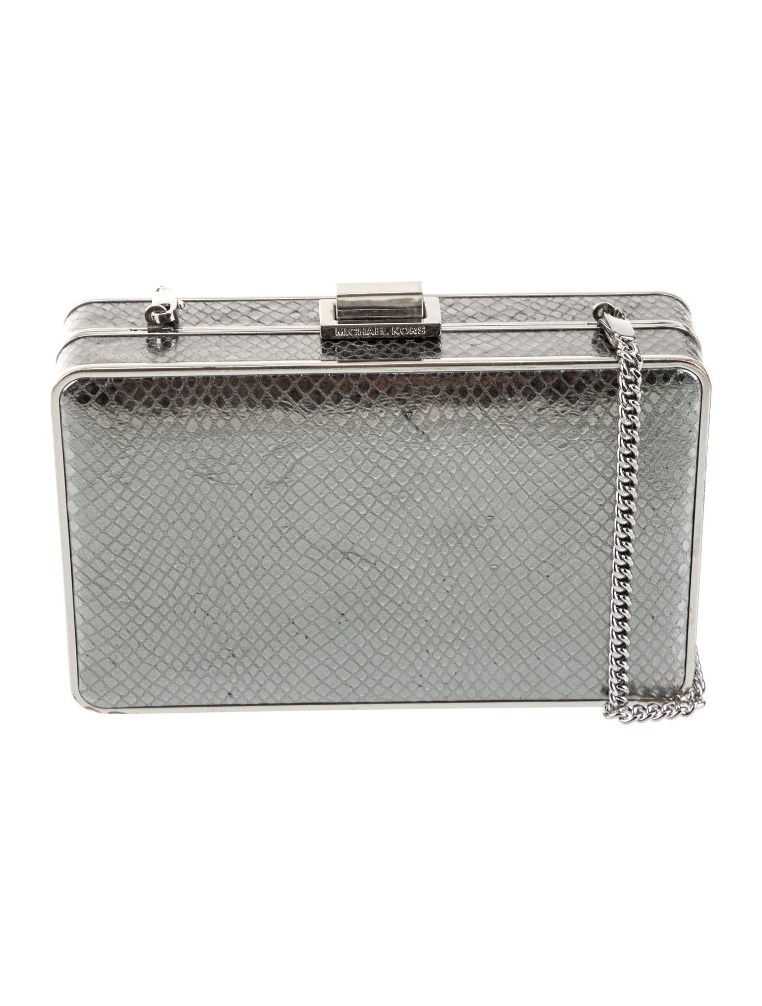 Michael Kors Leather Minaudière