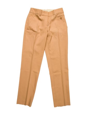 Michael Kors Virgin Wool Straight Leg Pants