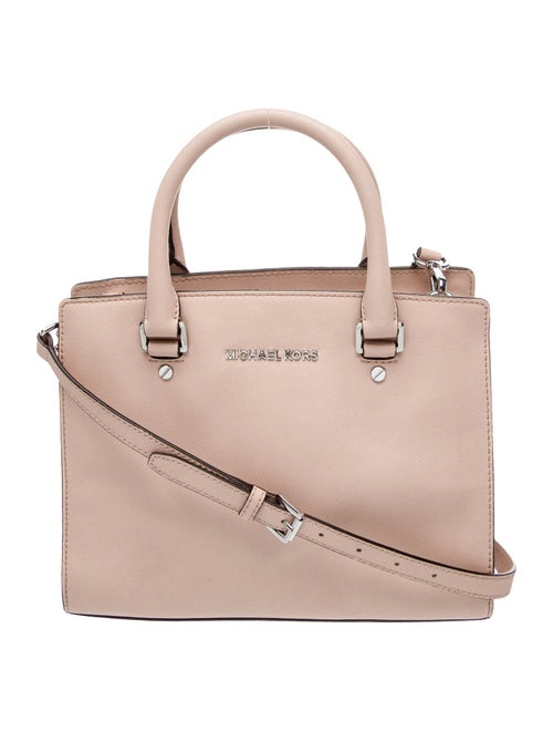 Michael Kors Saffiano Leather Top Handle Bag