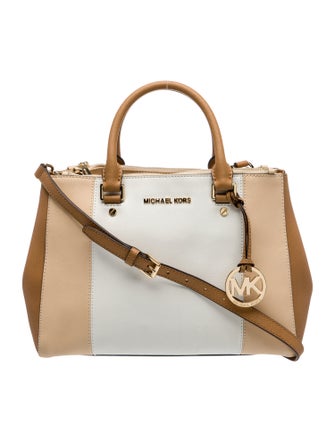 Michael Kors Saffiano Leather Top Handle Bag
